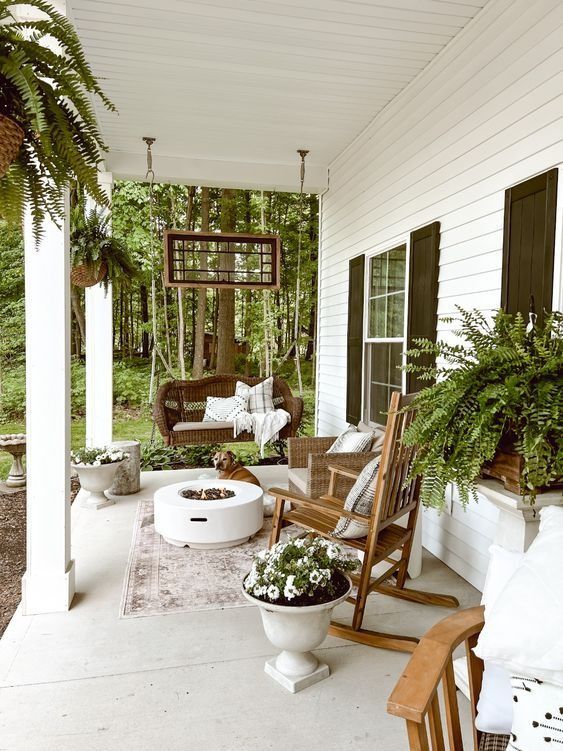 Small Front Porch Design Inspiration