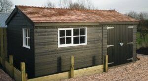 large garden sheds