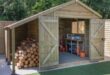 large garden sheds