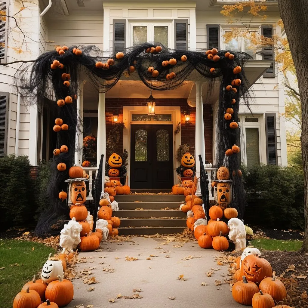 Spooky and Creative Halloween Porch Decor Ideas to Haunt your Guests