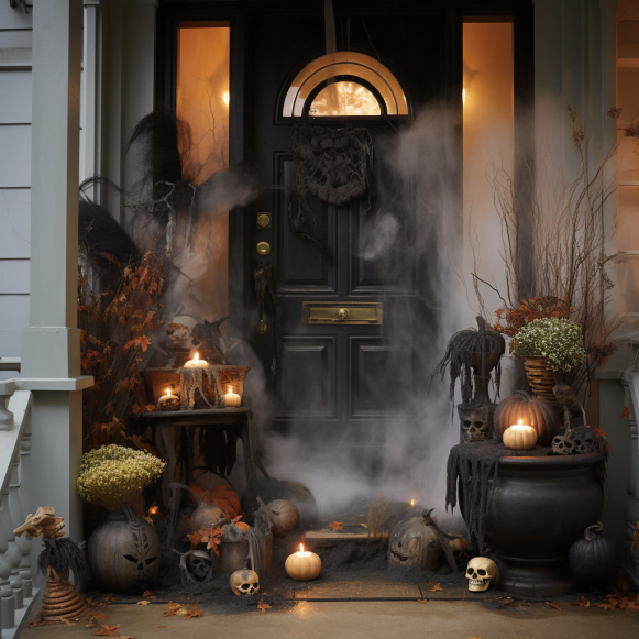 Spooky and Creative Halloween Porch Decor Ideas