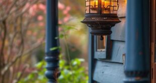 spring porch decor