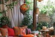 spring porch decor