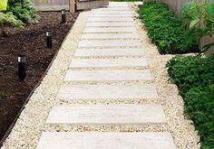 garden ideas with stones