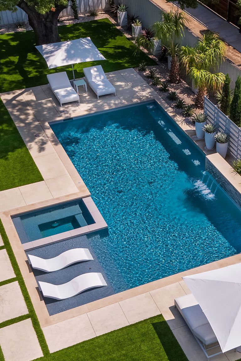 patio ideas with pool