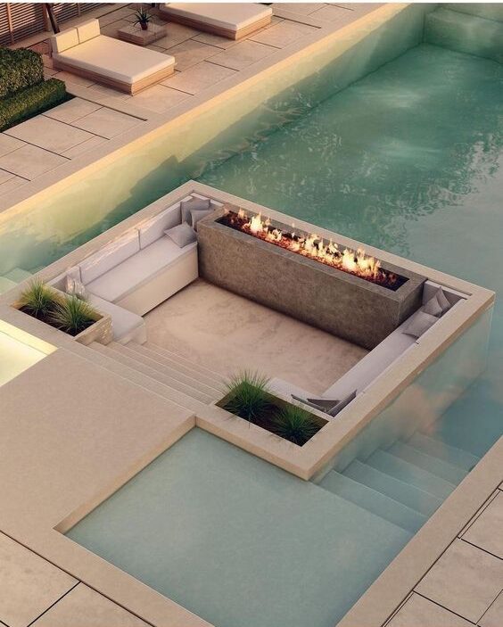 Stunning Outdoor Oasis: Creative Patio Designs Incorporating a Pool