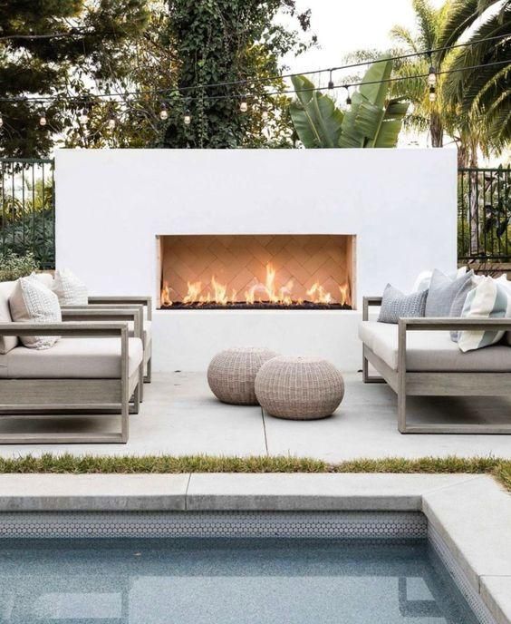 Stunning Patio Design Ideas Featuring a Cozy Fireplace