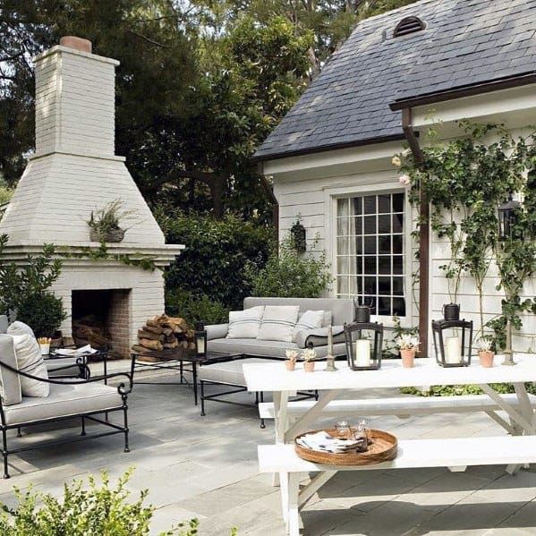 Stunning Patio Designs Featuring Cozy Fireplaces