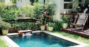 patio ideas with pool