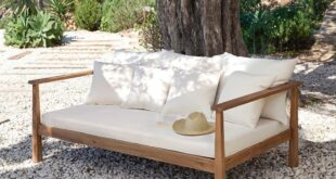 white outdoor furniture