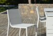 white outdoor furniture