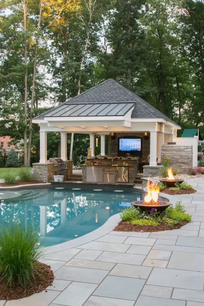 backyard ideas pool