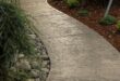 stamped concrete