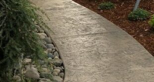 stamped concrete