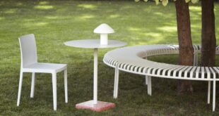 white outdoor furniture