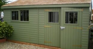 large garden sheds