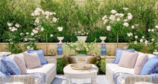 white outdoor furniture