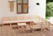 wooden garden furniture sets