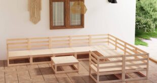 wooden garden furniture sets