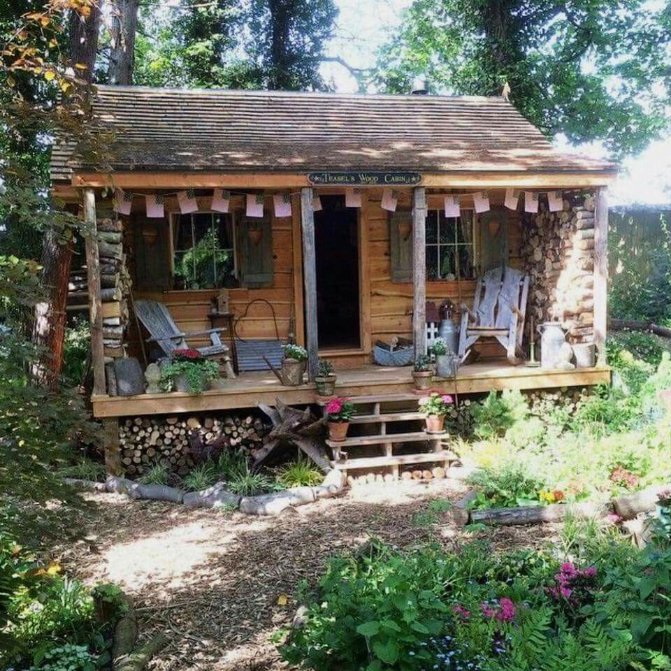 wooden garden sheds