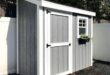 wooden storage sheds