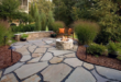 flagstone patio design