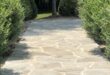 flagstone patio design