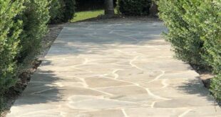 flagstone patio design