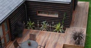 wooden deck