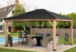 wood gazebo