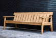 wooden garden benches