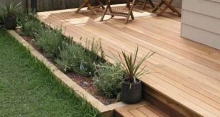 wooden deck