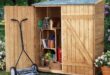 wooden garden sheds