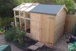 wooden storage sheds