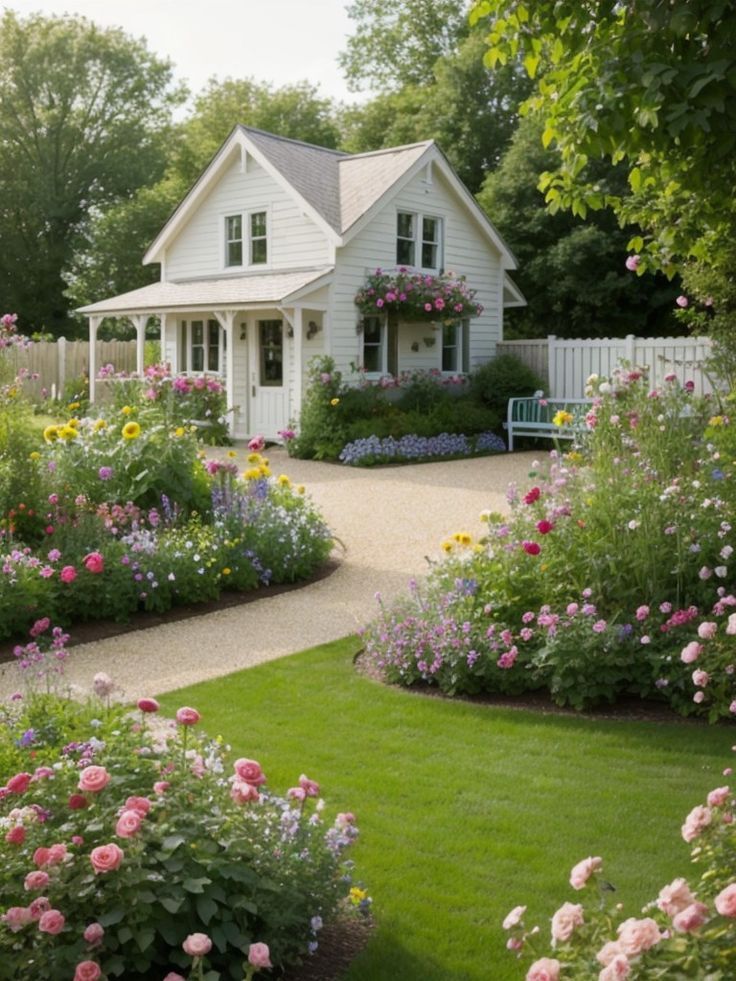 The Beauty of Cottage Gardens