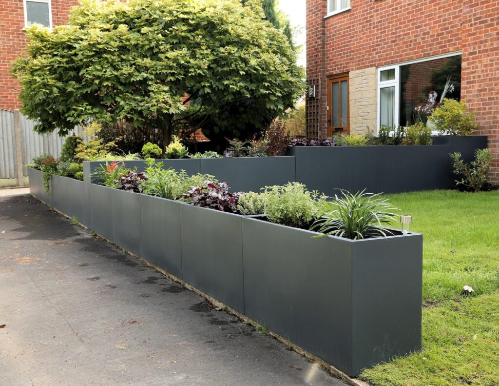 garden planter troughs