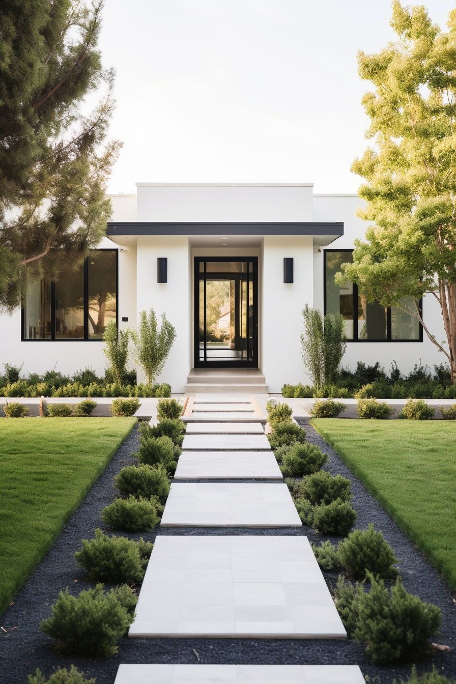 The Beauty of Modern Front Yard Landscape Design