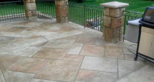 stamped concrete