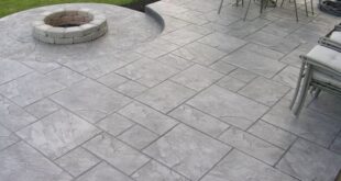 stamped concrete