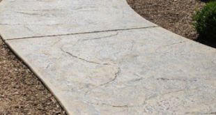 stamped concrete