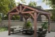 wood gazebo