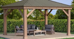 wood gazebo