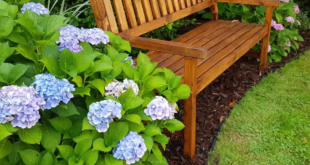 wooden garden benches