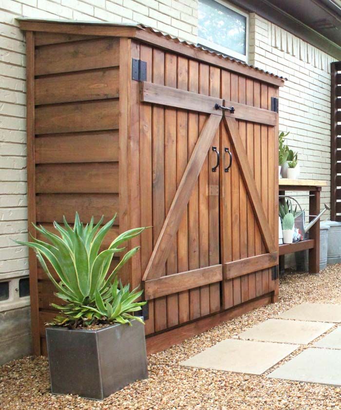 wooden garden sheds