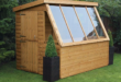 wooden garden sheds