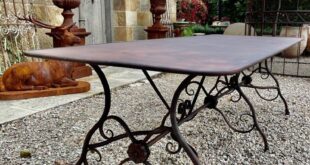 wrought iron outdoor furniture