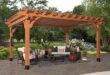 cedar pergola