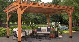 cedar pergola