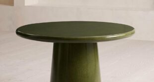 round garden table