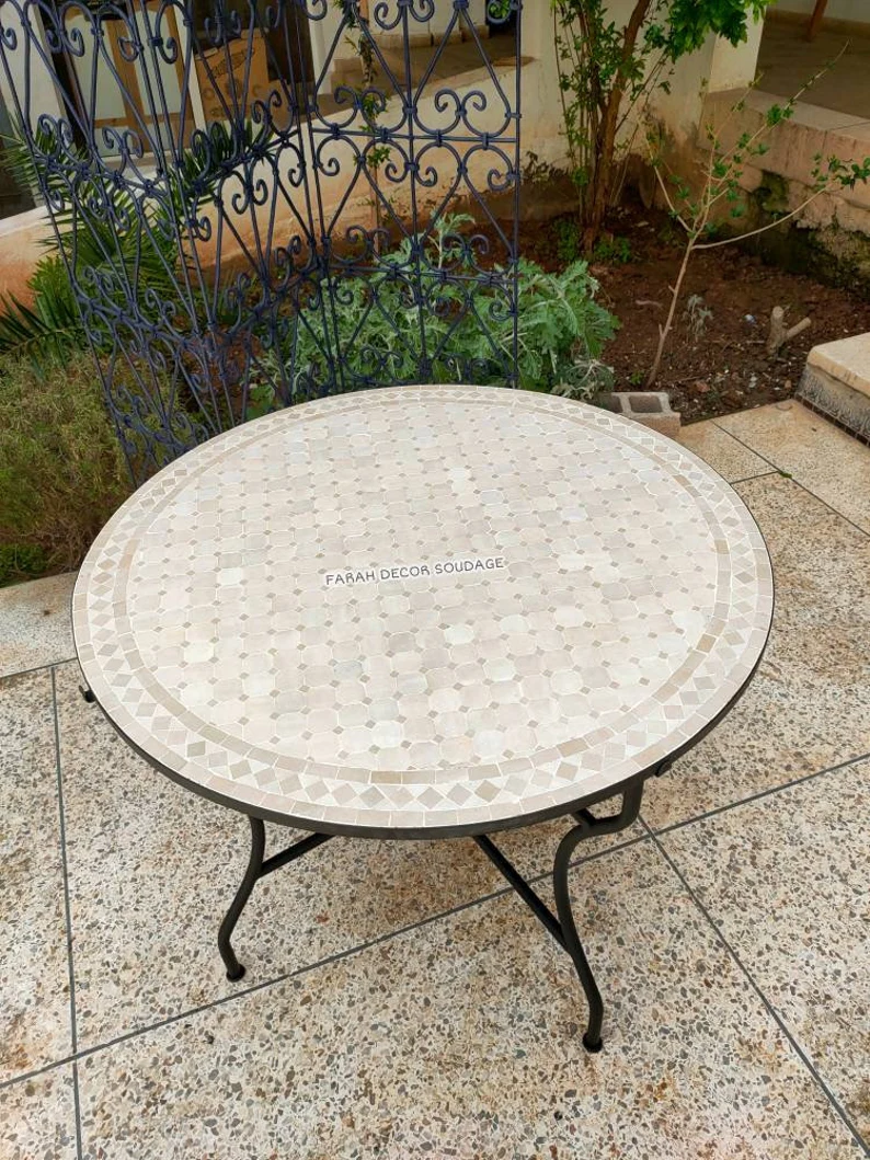 The Beauty of a Circular Garden Table